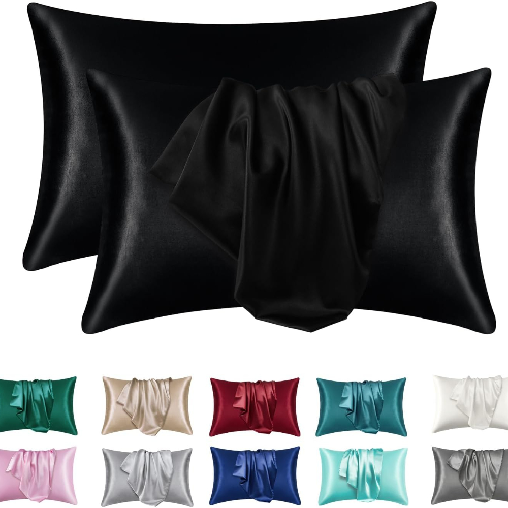 Silk Pillowcase Set - 1/2 stuks satijnen zijden kussensloop voor
