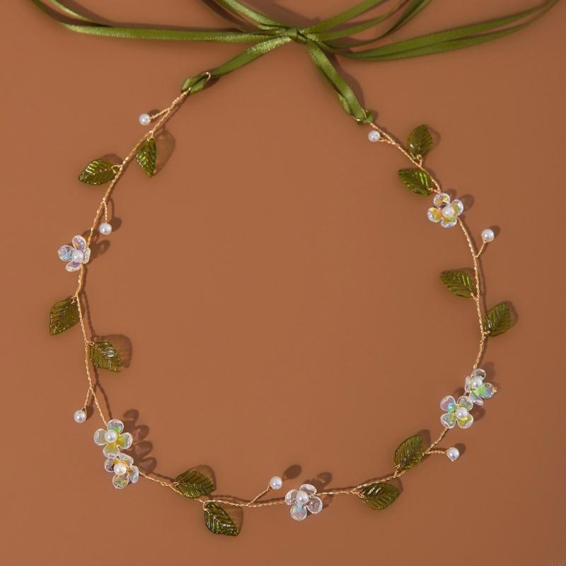 Luxury Lifestyle Fashion - 91AF verstelbare parels bezaaid haaraccessoire bruids