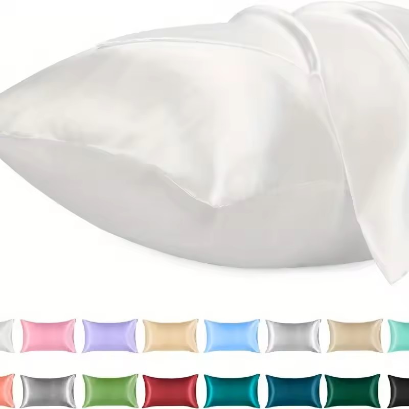 Silk Pillowcase Set - 1 satijnen kussensloop voor haar, vergelijkbaar