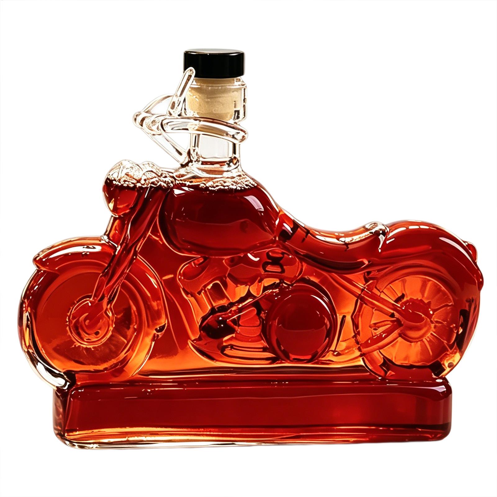 Glass Decanter Whiskey - nieuwe Fun Decanter motorfiets whiskyglas unieke