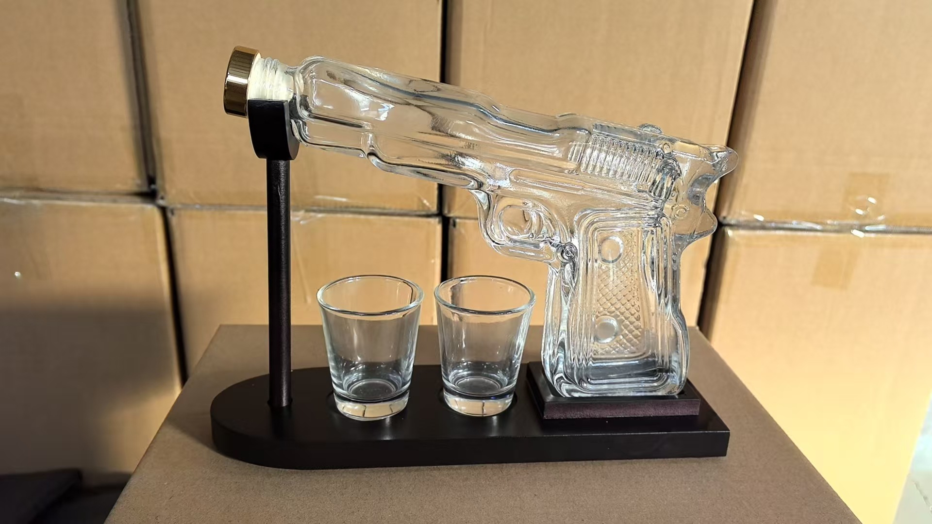 Sandhawk Glazen Pistoolvormige - Glass Decanter Whiskey recensie en prijs