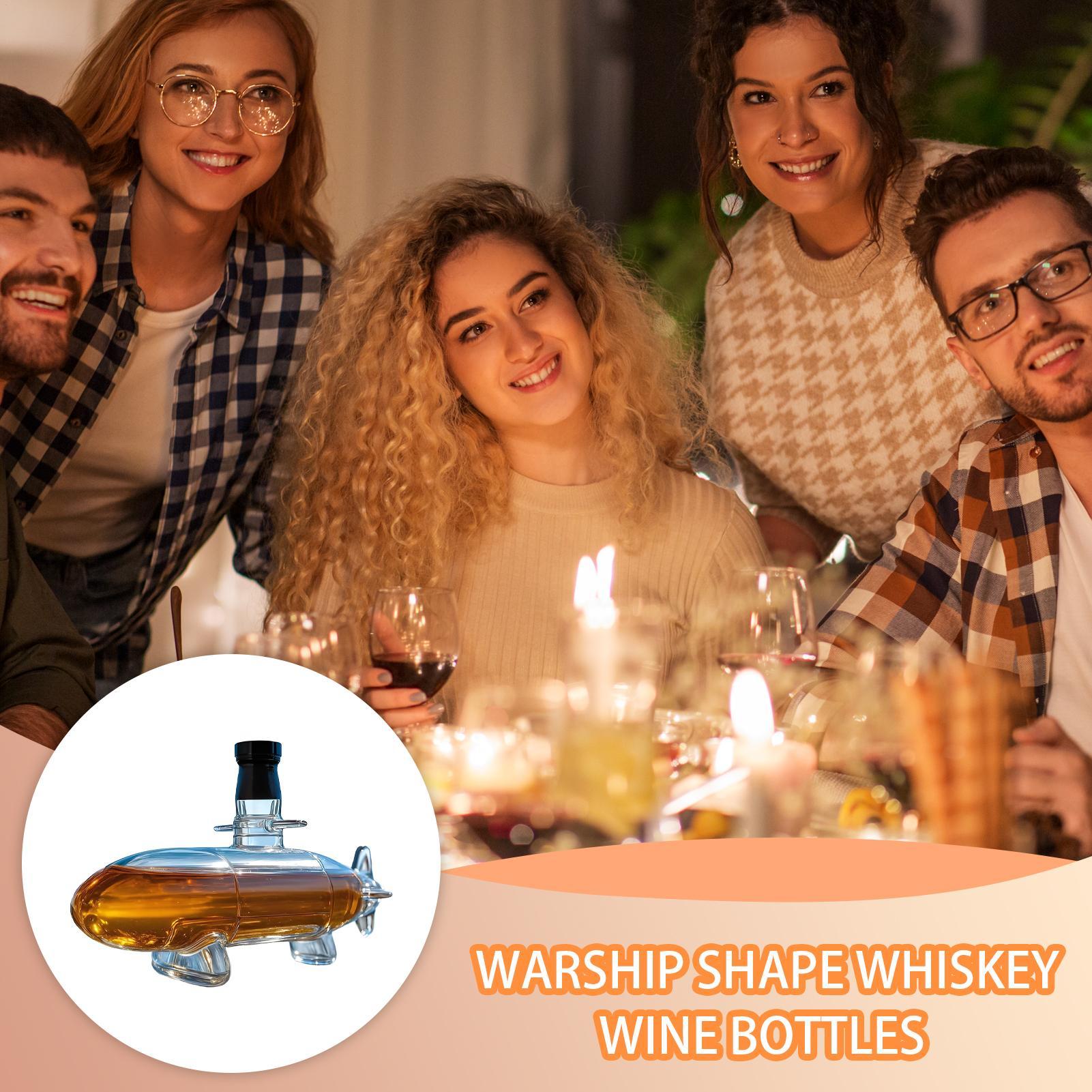 Onderzeeër Whisky Karaf Rode W - Glass Decanter Whiskey recensie en prijs