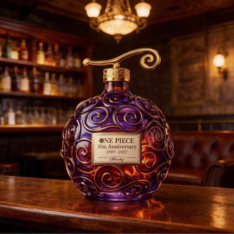 Nieuwe One Piece 30e verjaarda - Glass Decanter Whiskey recensie en prijs