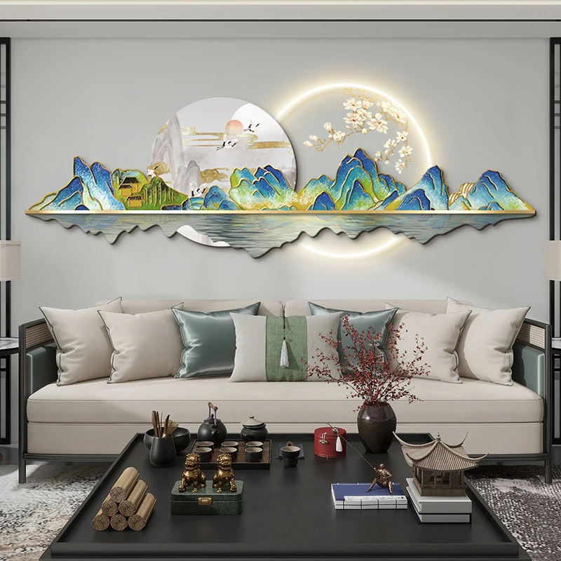 Chinese stijl led-klokmuur lux - Luxury Lifestyle Fashion recensie en prijs