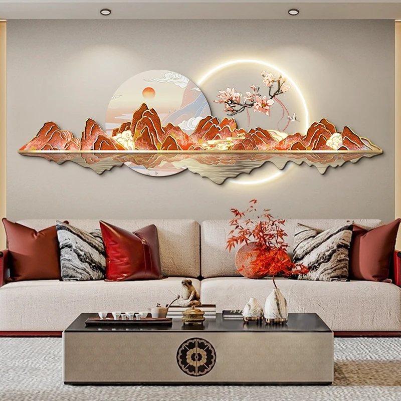 Chinese stijl led-klokmuur lux - Luxury Lifestyle Fashion recensie en prijs