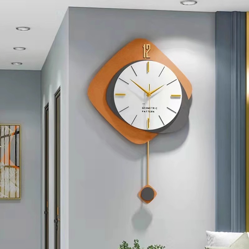 Japanse lichte luxe klok muur  - Luxury Lifestyle Aesthetic recensie en prijs