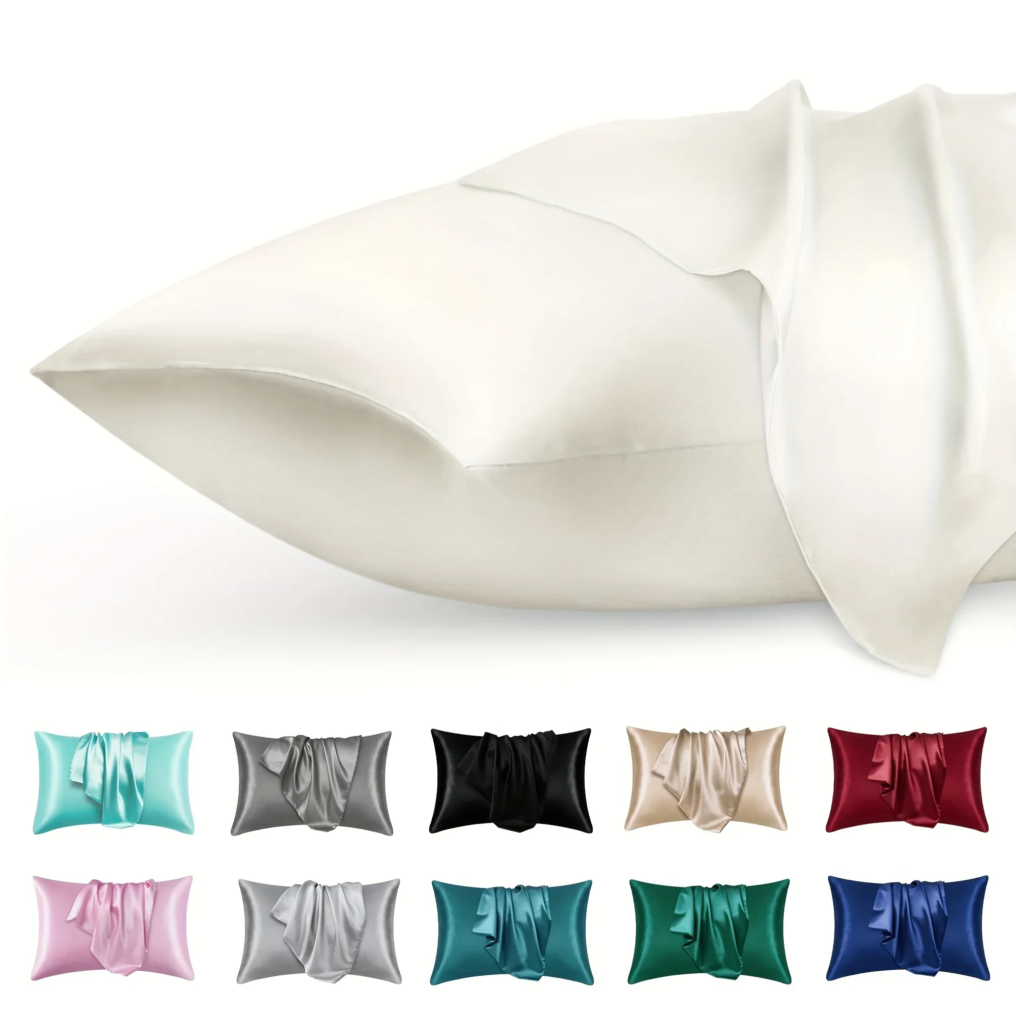 2 stuks luxe satijnen envelop  - Silk Pillowcase Set recensie en prijs