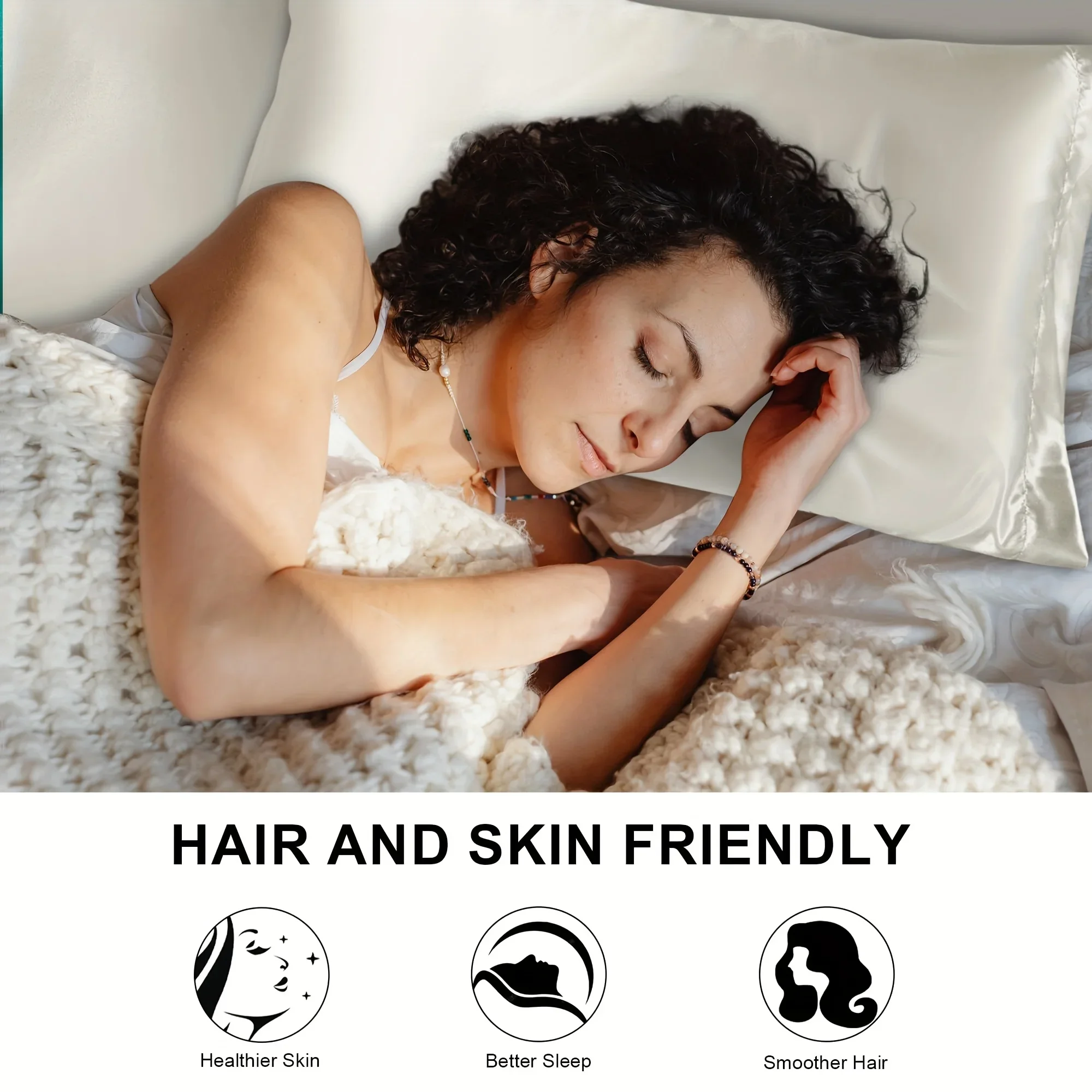 2 stuks luxe satijnen envelop  - Silk Pillowcase Set recensie en prijs
