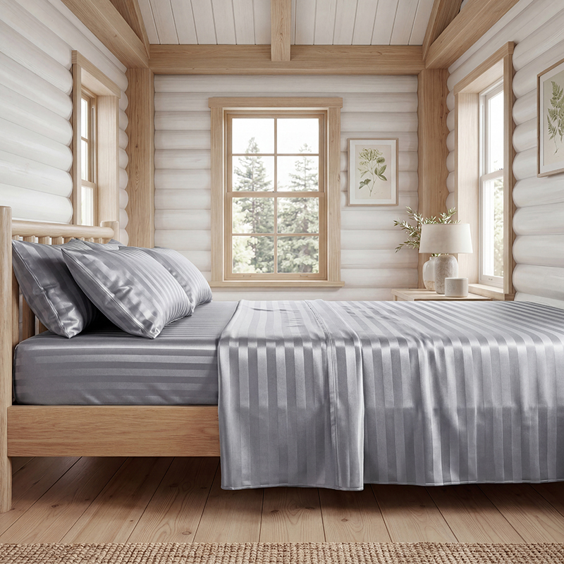 Kreukvrije gestreepte satijnen - Silk Pillowcase Set recensie en prijs