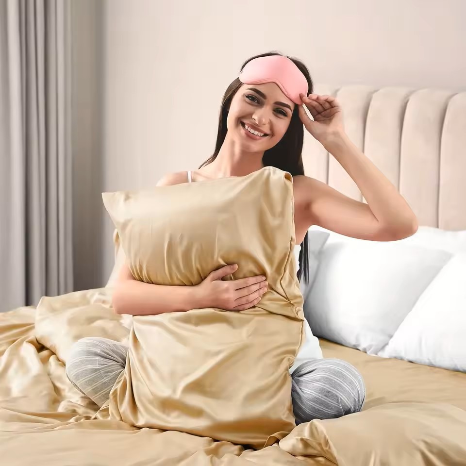 1 satijnen kussensloop voor ha - Silk Pillowcase Set recensie en prijs