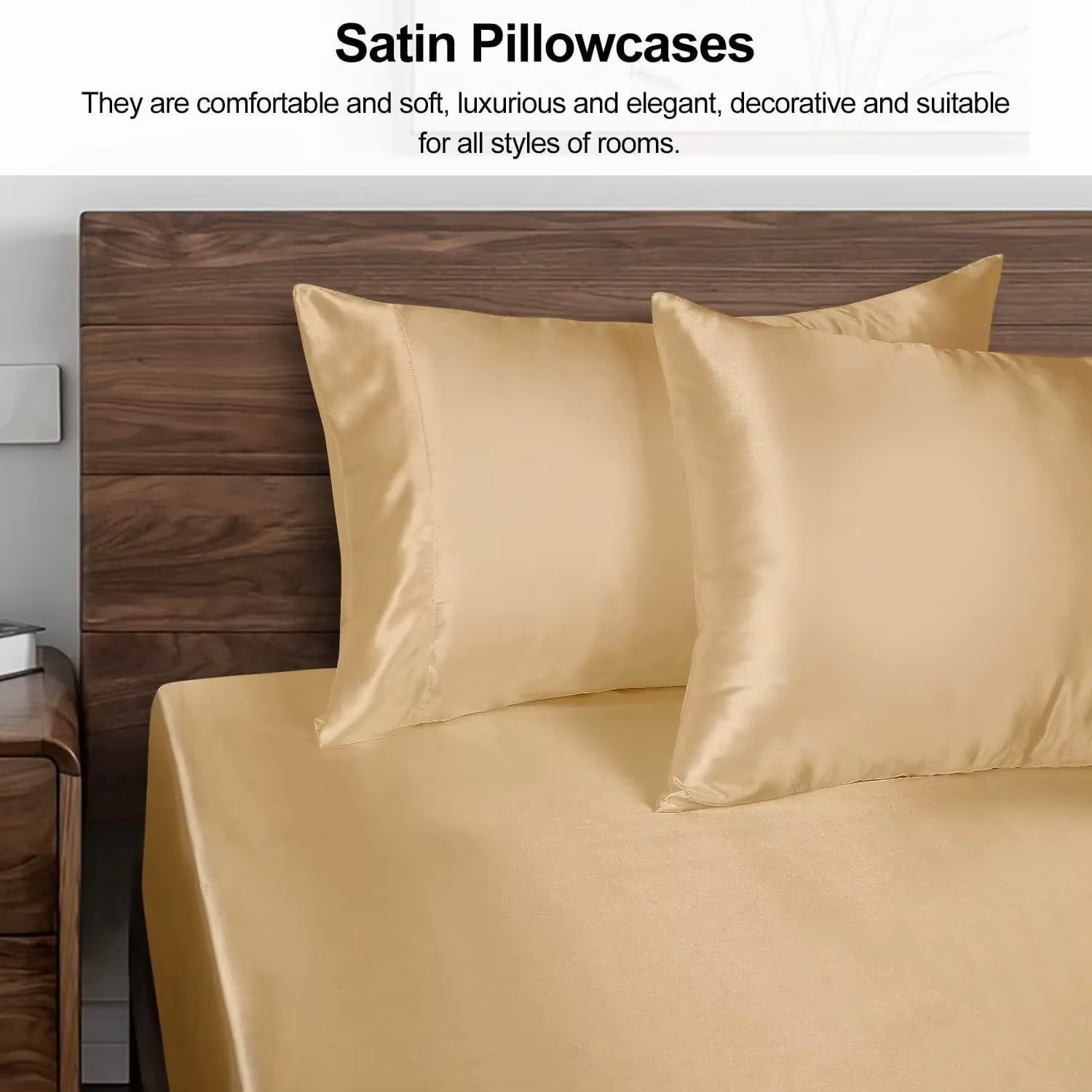 1 satijnen kussensloop voor ha - Silk Pillowcase Set recensie en prijs