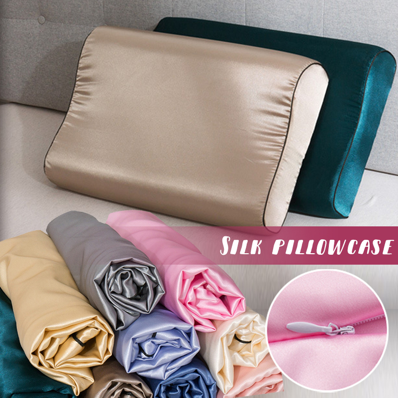 Imitatiezijde satijnen latex k - Silk Pillowcase Set recensie en prijs