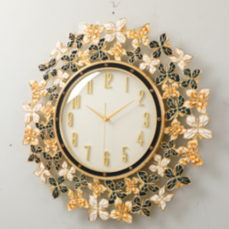 Emaille Vlinderklok Wandklok W - Luxury Lifestyle Fashion recensie en prijs